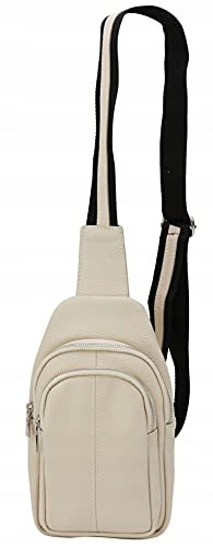 CROSSBODY BAG WOMEN'S LEATHER FOR FESTIVAL TRAVEL MEDIUM ADJUSTABLE STRAP Manufacturer code Bez marki