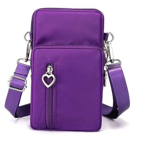 CROSSBODY MINI BAG FOR WOMAN NYLON FOR PHONE GIFT FOR HOME