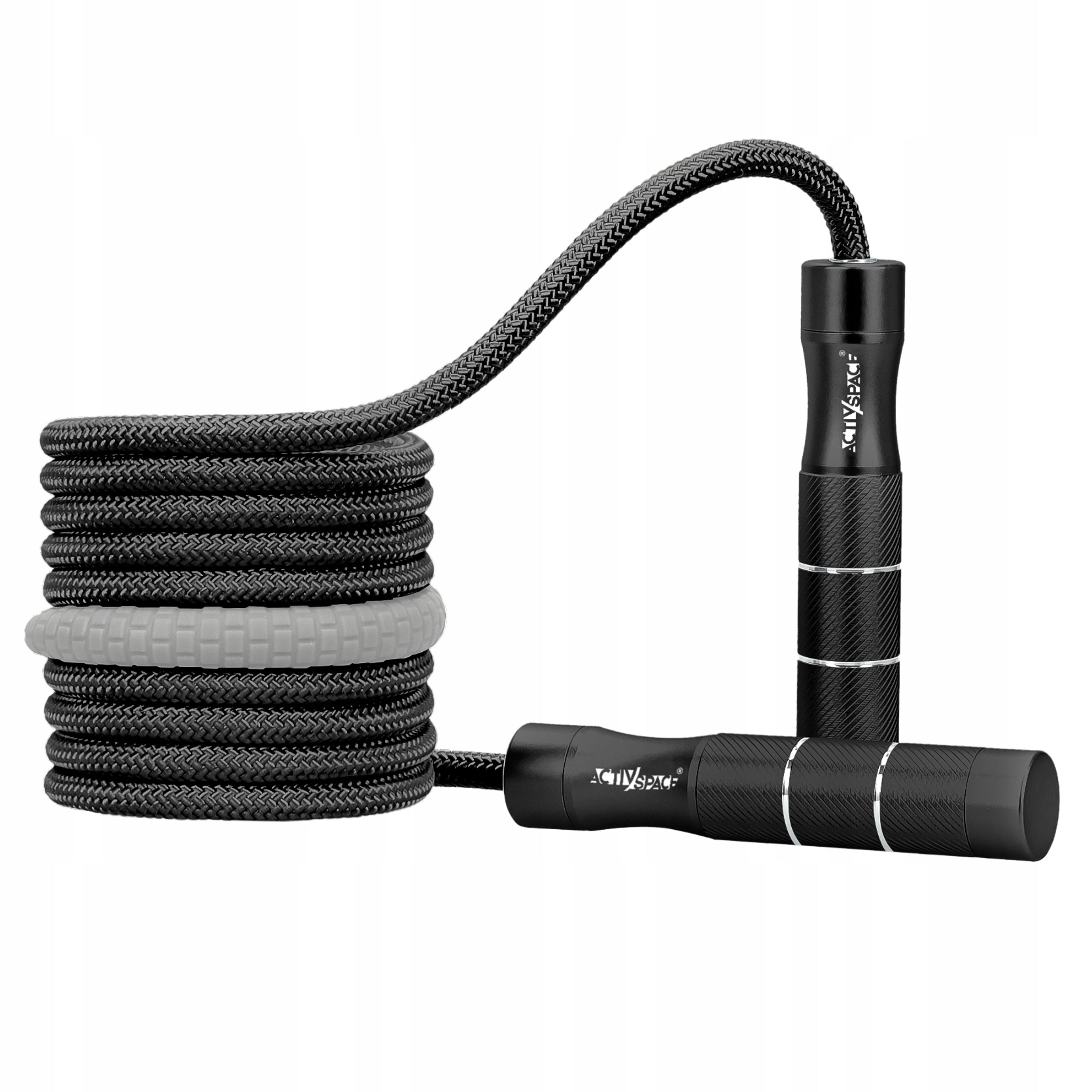 CROSSFIT ALUMINUM ADJUSTABLE BOXING JUMP ROPE WITH BEARINGS DURABLE Color silver