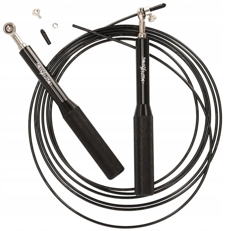 CROSSFIT ALUMINUM BOXING JUMP ROPE WITH BEARINGS ADJUSTABLE FITNESS SPEED Manufacturer code 5904183600291
