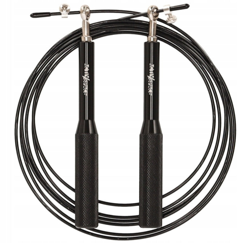 CROSSFIT ALUMINUM BOXING JUMP ROPE WITH BEARINGS ADJUSTABLE FITNESS SPEED