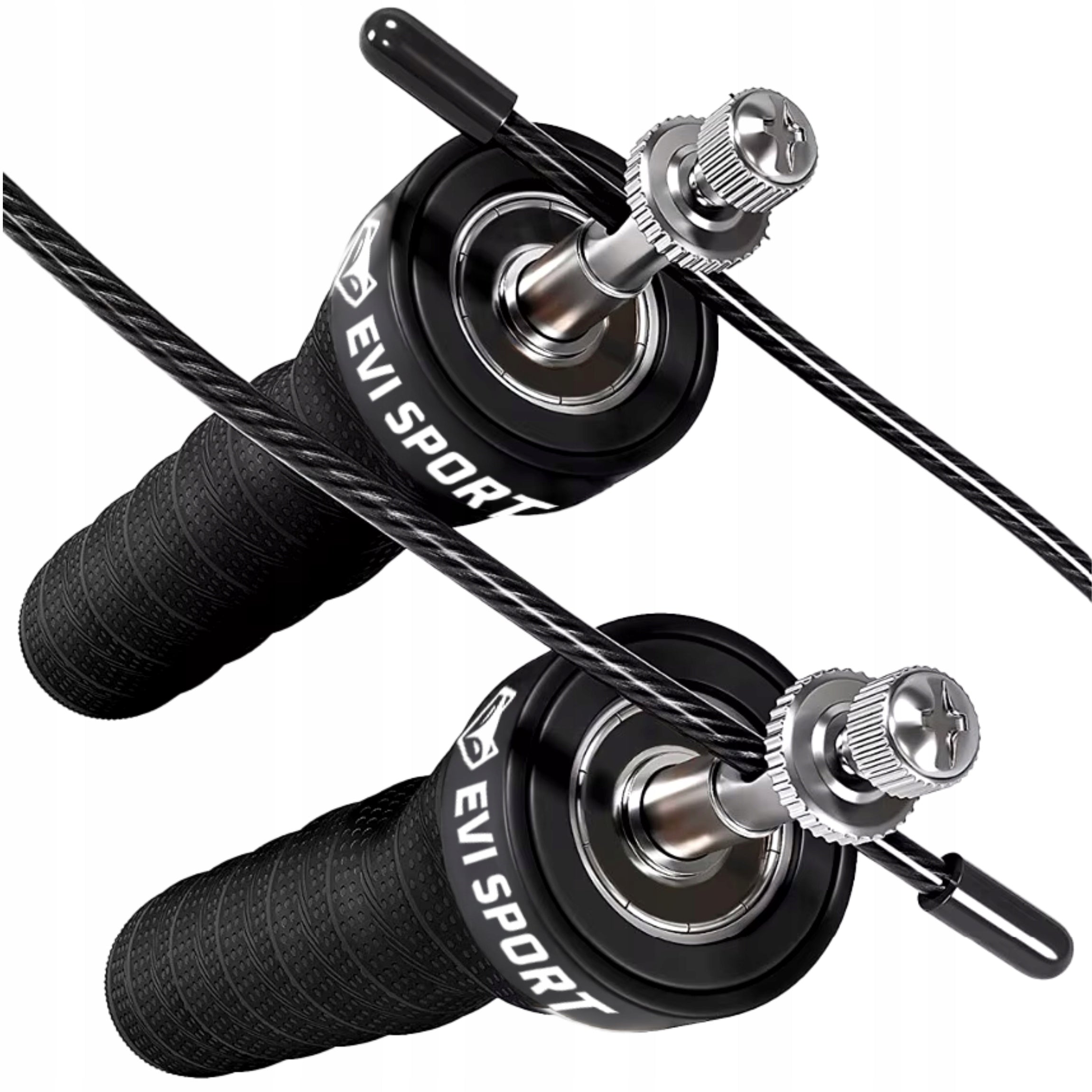CROSSFIT BOXING JUMP ROPE ADJUSTABLE WITH BEARINGS AND LOAD DURABLE Brand EVI