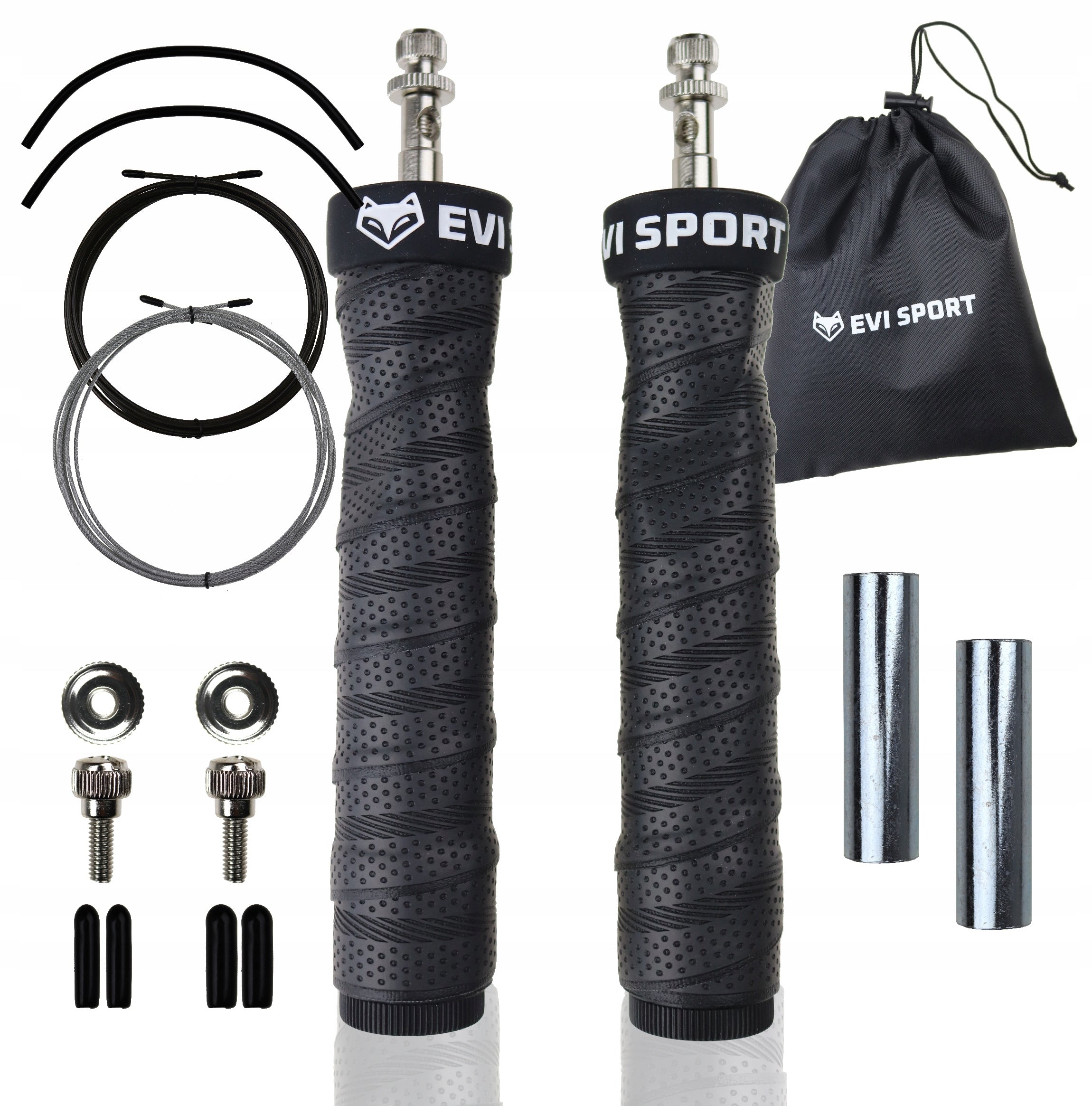 CROSSFIT BOXING JUMP ROPE ADJUSTABLE WITH BEARINGS AND LOAD DURABLE Rope length 300 cm