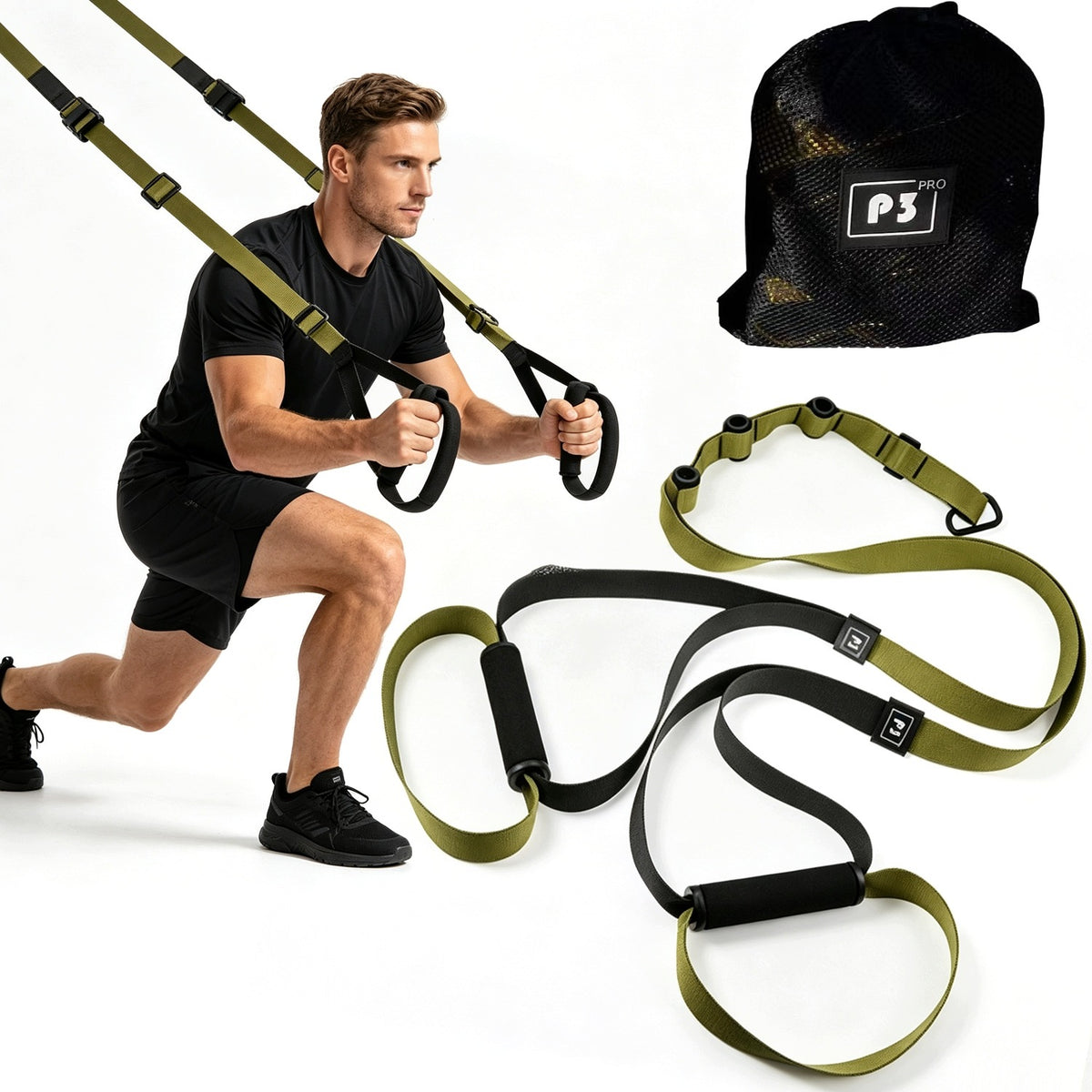 CROSSFIT FITNESS TRAINING TAPES EXERCISE BELTS FUNCTIONAL TRAINING 400Kg