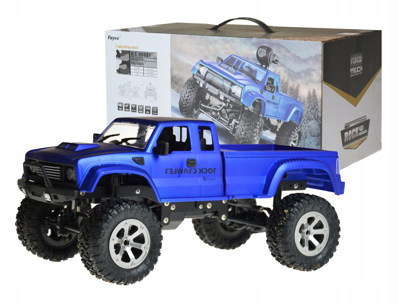 CROSSING CAR RC AUTO 4x4 OFF-ROAD AUTO FAYEE FY002 BLUE