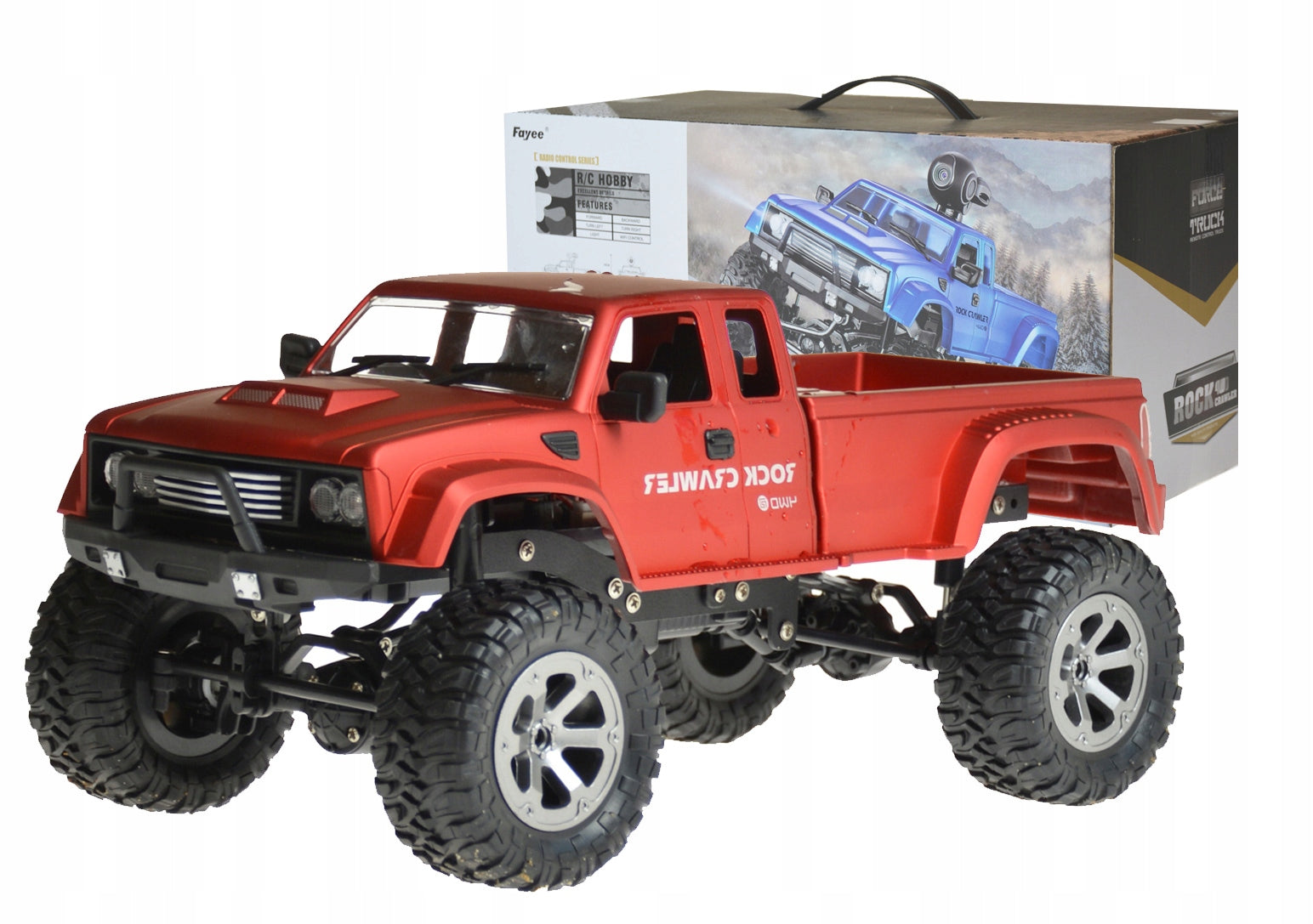 CROSSING CAR RC AUTO 4x4 OFF-ROAD AUTO FAYEE FY002 RED