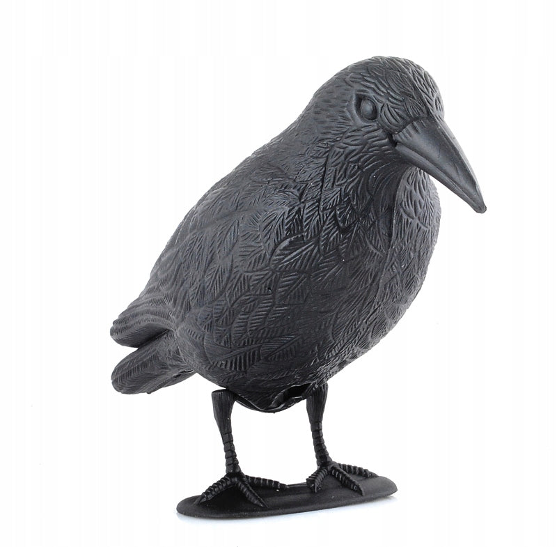 CROW XL BIRD REPELLENT PIGEON STARLINGS REALISTIC GARDEN 33CM Packaging status original
