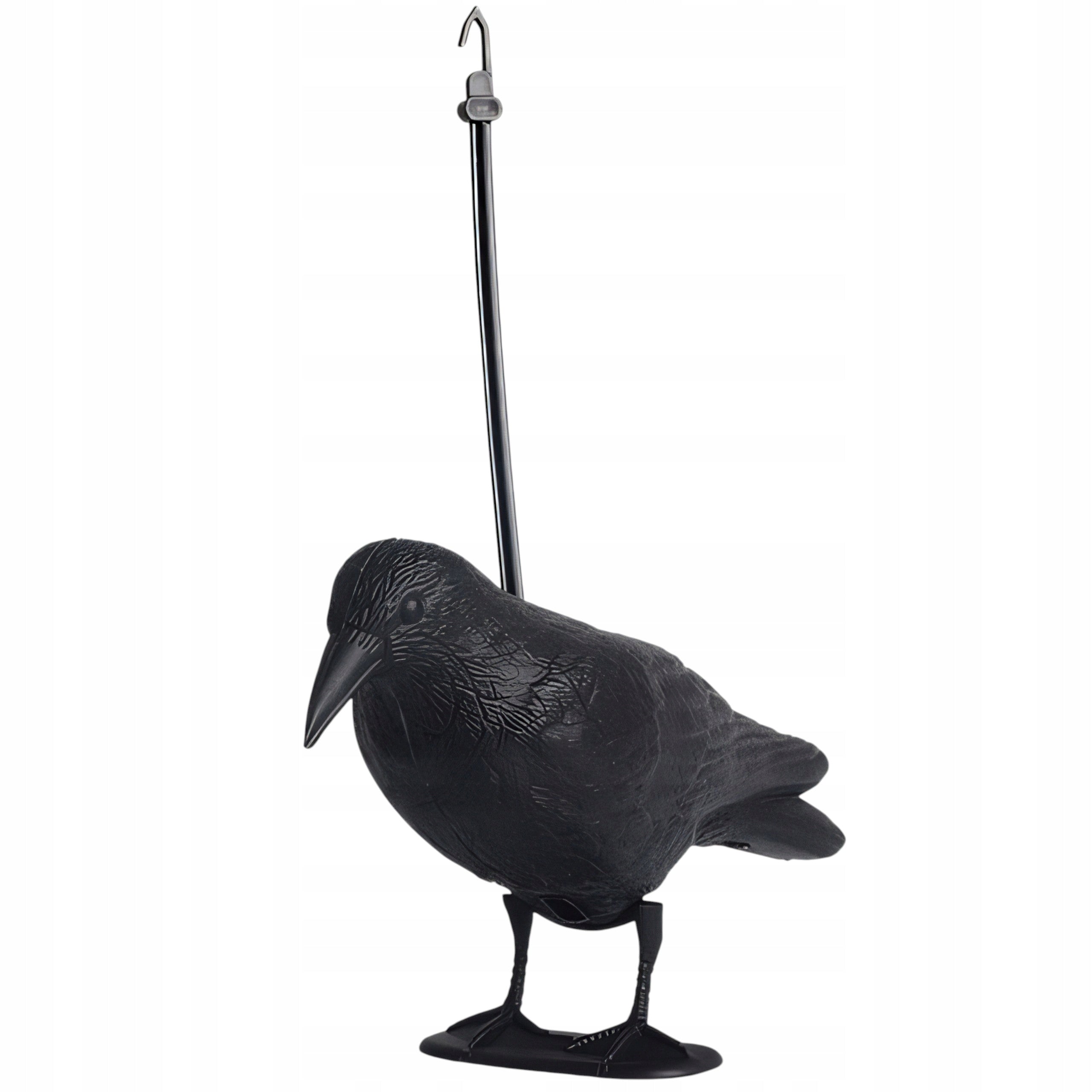 CROW XL BIRD REPELLENT PIGEON STARLINGS REALISTIC GARDEN 33CM