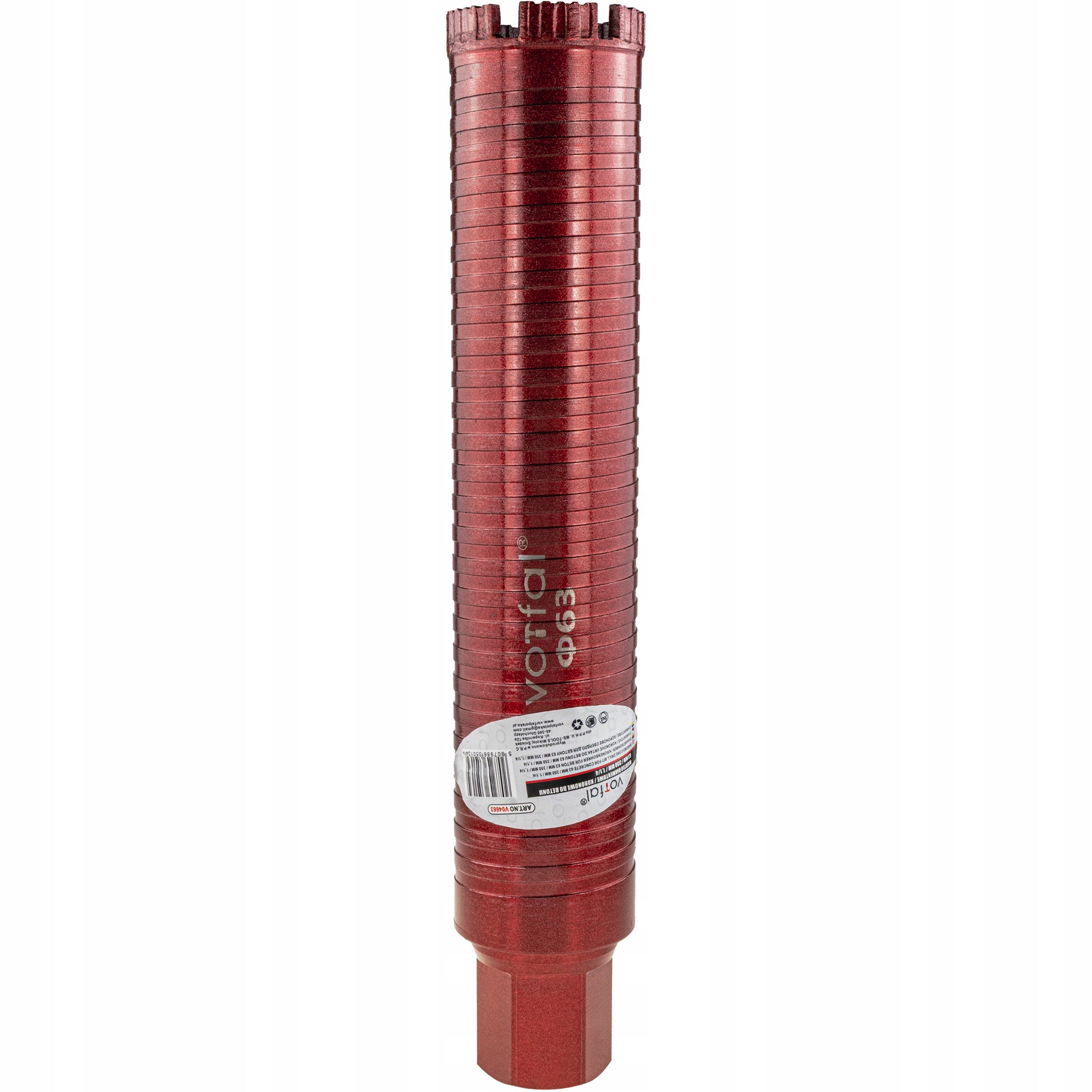 CROWN DRILL DIAMOND LACE 63 MM 1.1/4 PRO DRILLING RIG 350 Diameter 63 mm