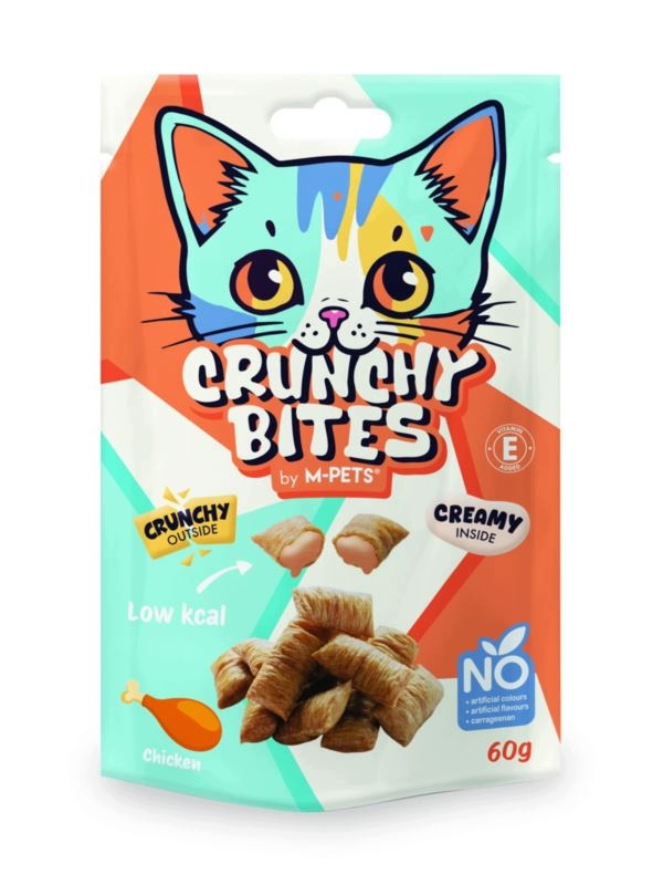 CRUNCHY BITES-Crispy Cookies with Chicken Flavour Creamy Agent 60g