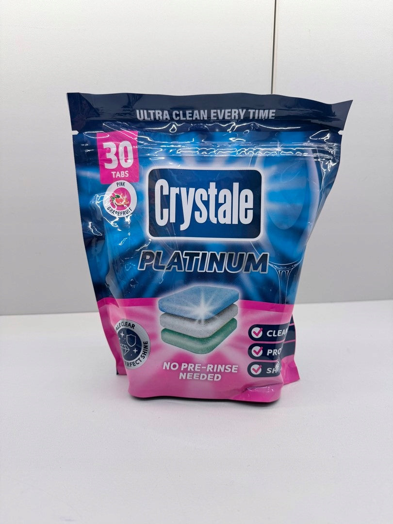 CRYSTALE PLATINUM DISHWASHER TABLETS