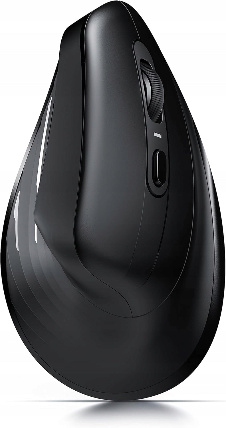 CSL right-handed vertical mouse 2,4 GHz 2400 DPI black
