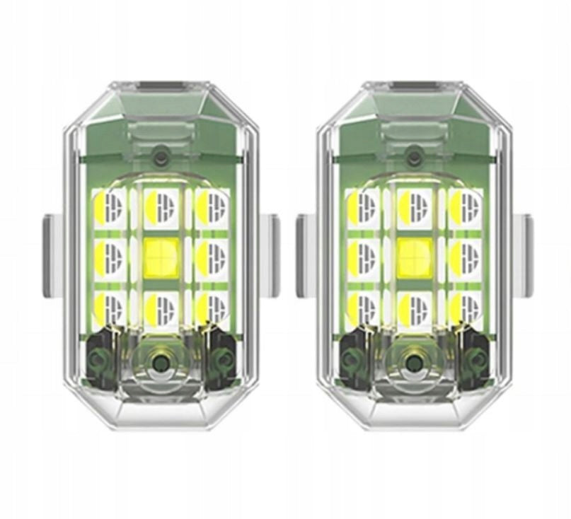 CSTG LED Strobe Lights 4 Pack for Car, Drone, Bike, Motorcycle Brand no brand