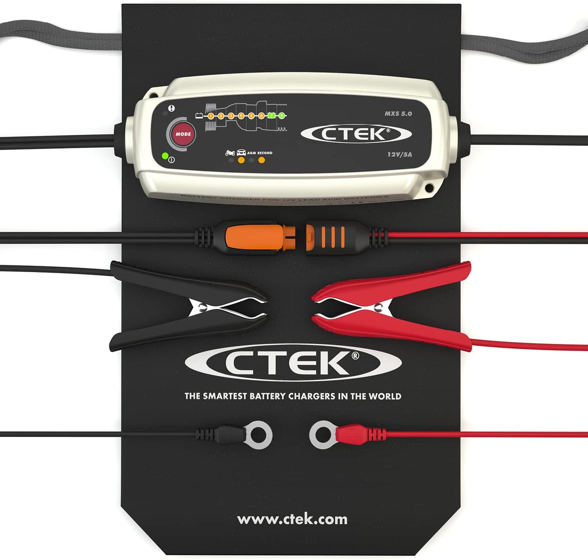 CTEK MXS 5 12V Charger Automatic Rectifier With Temperature Compensation Packaging status original