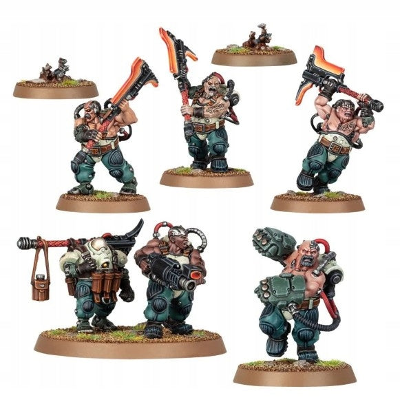 Surenkami modeliai Warhammer 40k Cthonian Berserks