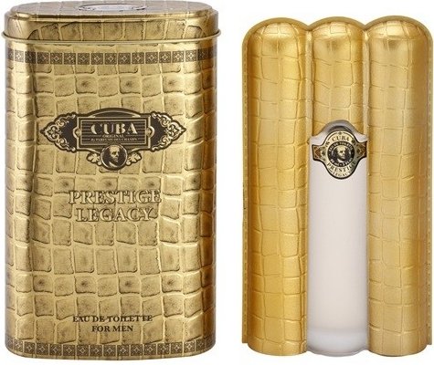 CUBA PRESTIGE LEGACY EAU DE TOILETTE FOR MEN EDT 90ML ELEGANT FRAGRANCE