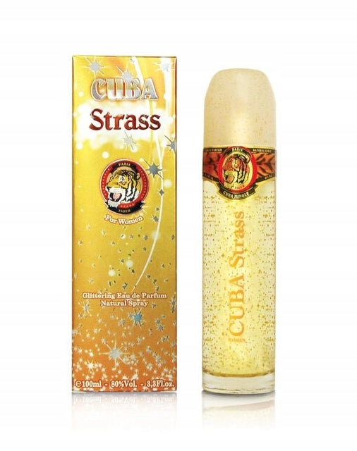 CUBA STRASS TIGER EAU DE PARFUM FOR WOMEN EDP 100ML CITRUS FLORAL WATER
