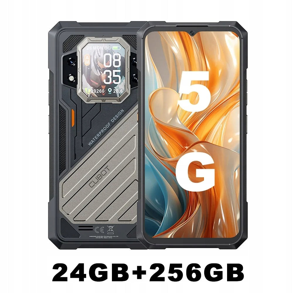 CUBOT KINGKONG X PRO 5G Rugged Smartphone 10200mAh 24GB+256GB Black