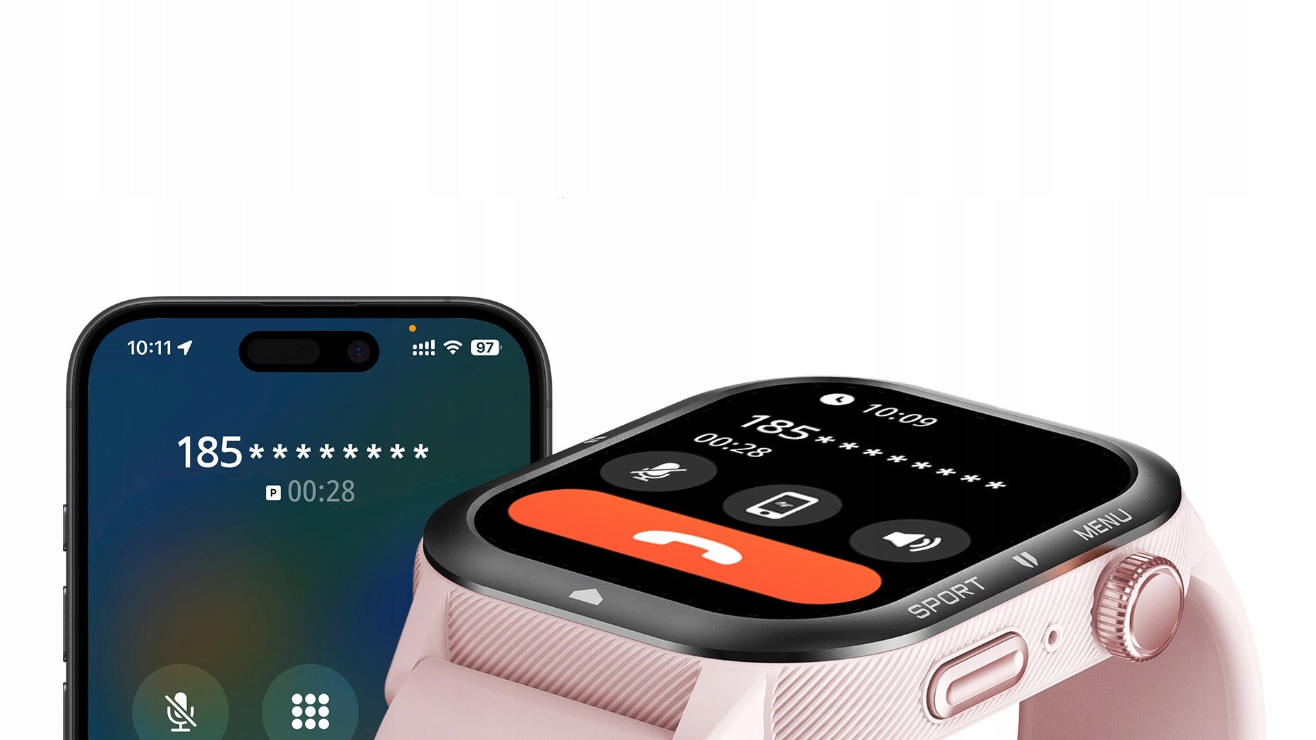 CUBOT U1 AI SMARTWATCH SPORTS WATCH WOMEN'S PULSE TALK TEL WATERPROOF EAN (GTIN) 6924136724729