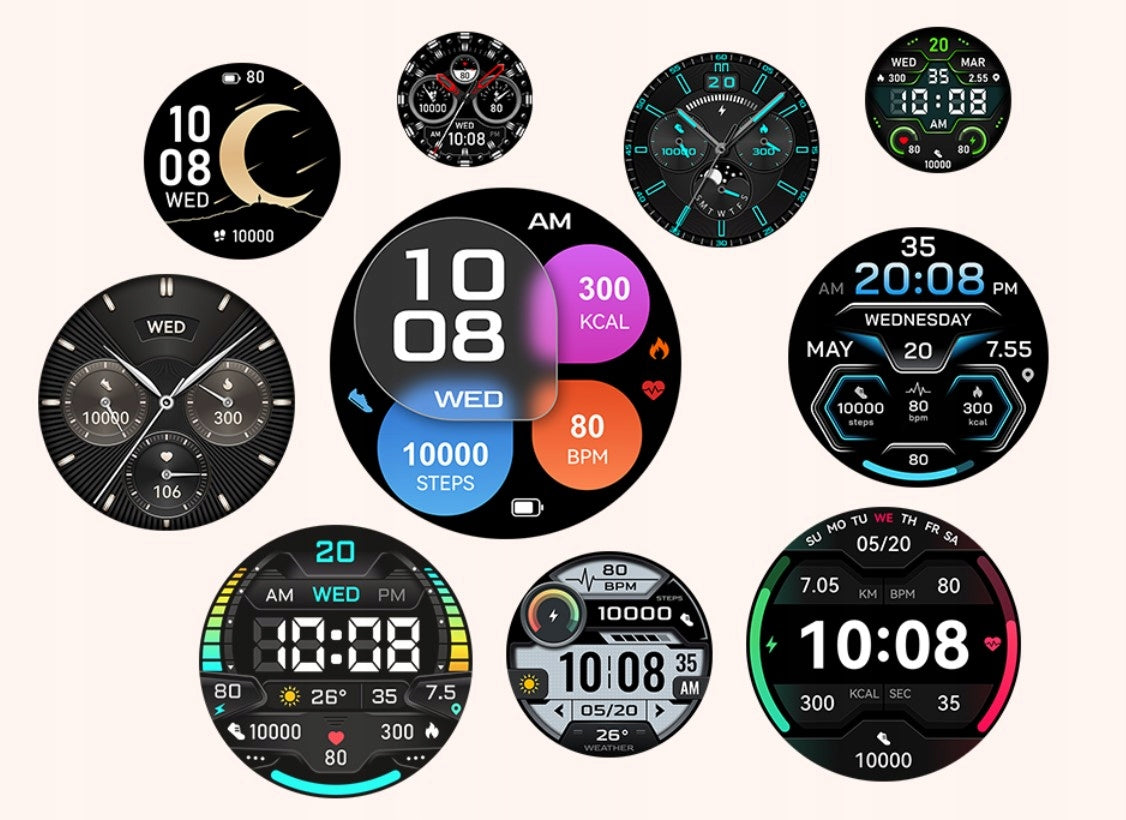 CUBOT X3 AMOLED SMARTWATCH BAROMETER HEART RATE CALL ARMOURED MILITARY Packaging status original