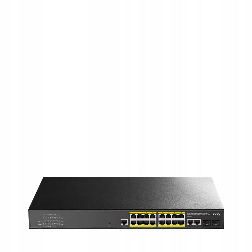 CUDY GS2018PS2 200W Network Switch