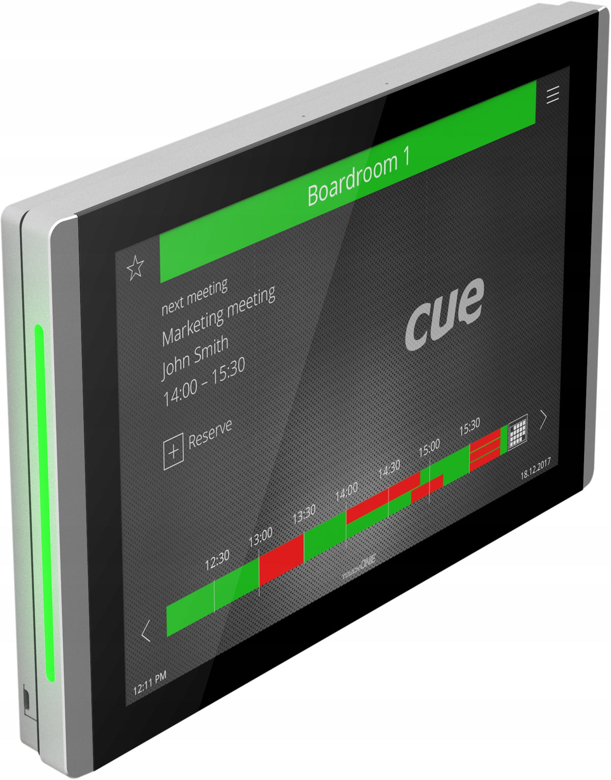 CUE touchONE-10-M CS0563 Wall Mounted Touch Panel For Room Reservation System
