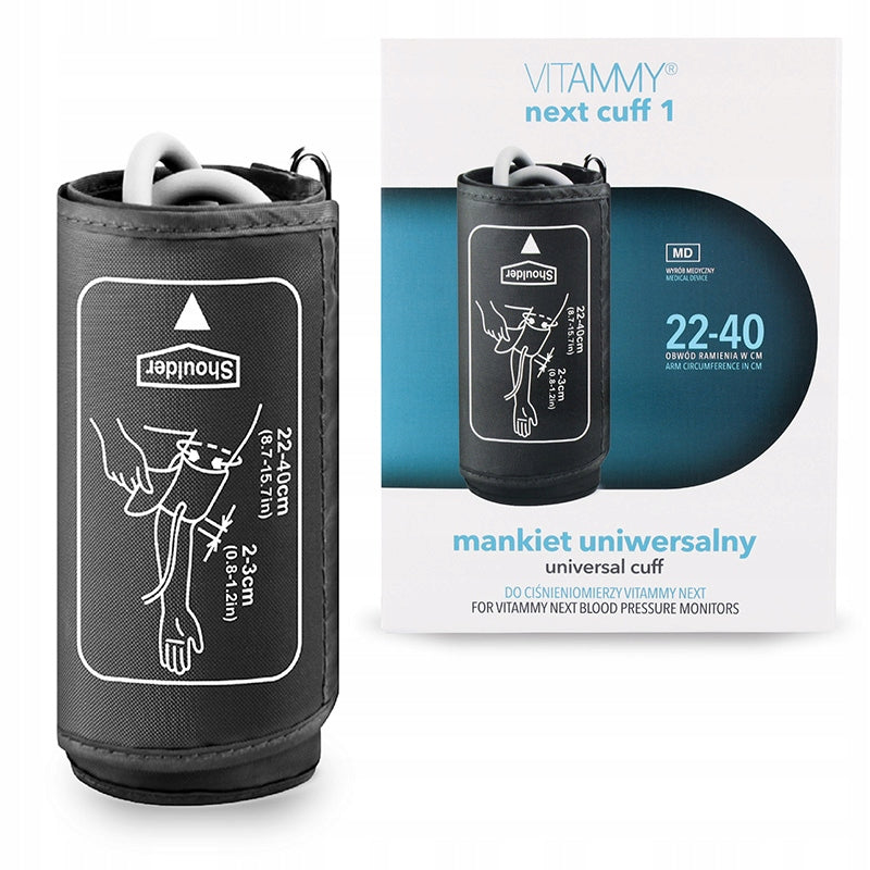 CUFF FOR BLOOD PRESSURE MONITORS VITAMMY NEXT BASIC 2 3 4 5 6 7 8+ 22-40CM