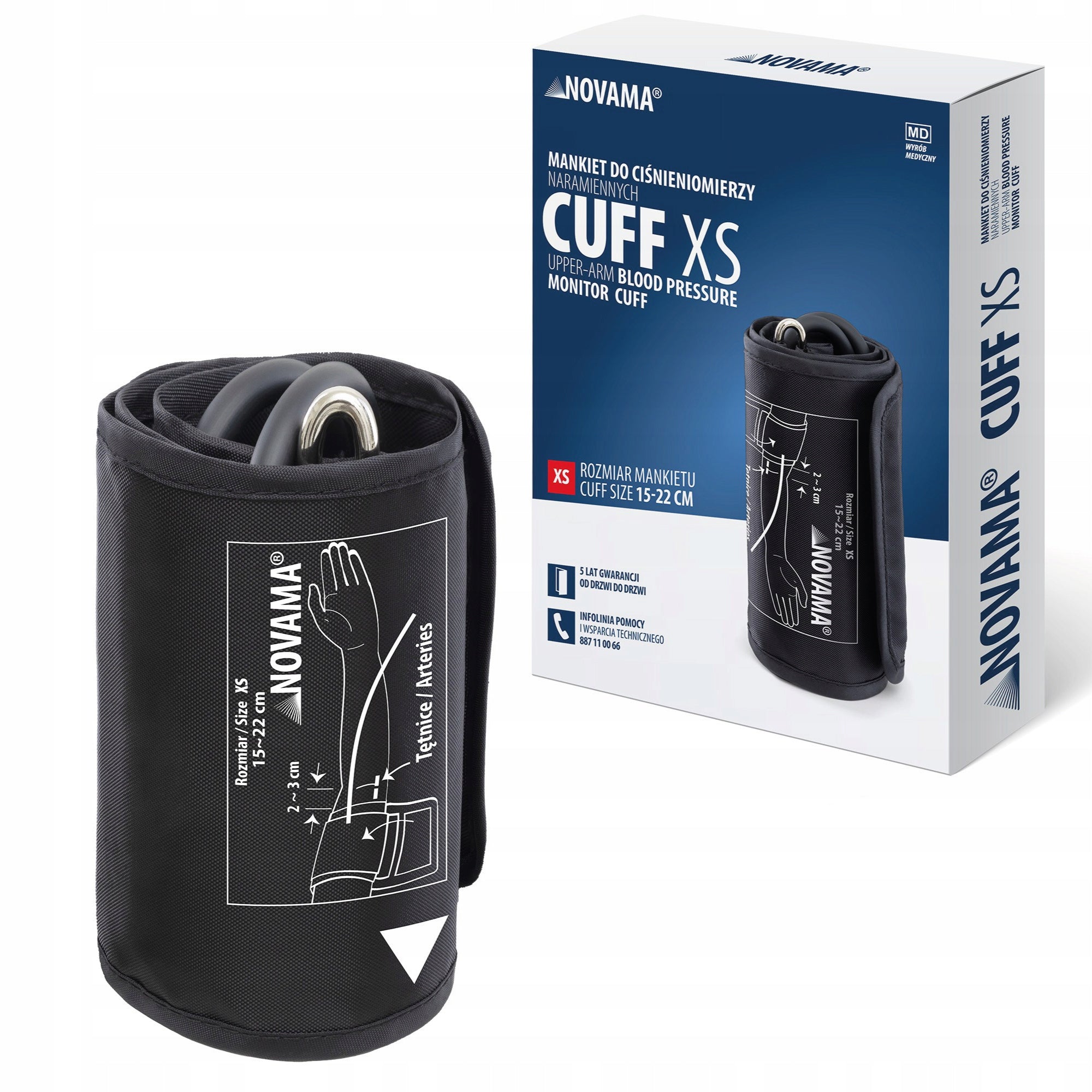 CUFF FOR SHOULDER BLOOD PRESSURE MONITORS NOVAMA CUFF XS 15-22 CM