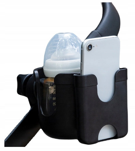 CUP AND PHONE HOLDER FOR STROLLER 2in1 UNIVERSAL Brand no brand