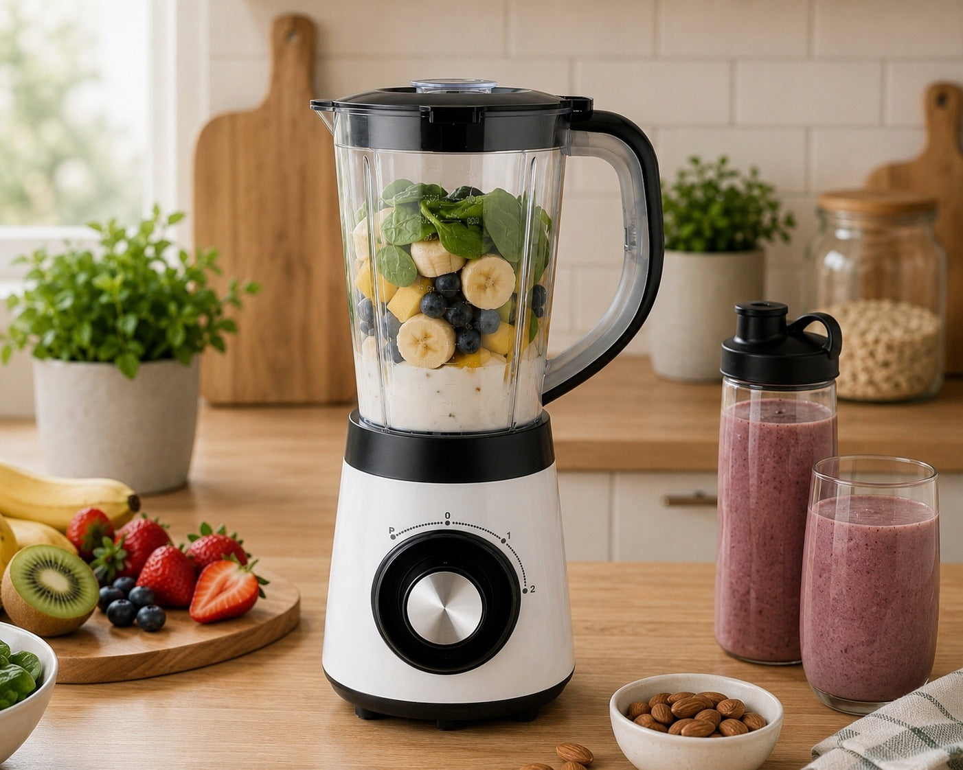 CUP BLENDER 1,5L MIXER 500W FOR SMOOTHIE ICE COCKTAILS STRONG Packaging status original