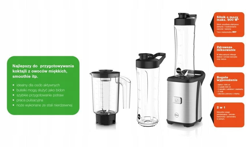 CUP BLENDER AND PERSONAL BLENDER ELDOM BK5S JAAR 2 BOTTLES 5 SPEEDS Manufacturer code BK5s