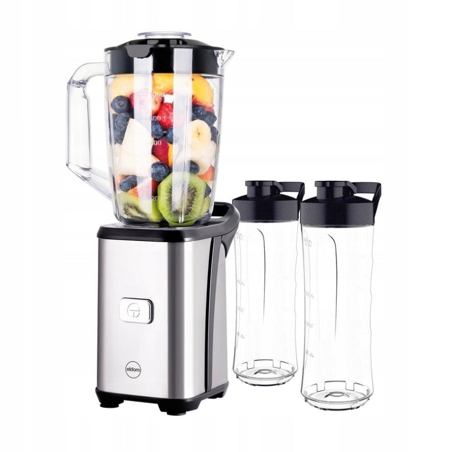 CUP BLENDER AND PERSONAL BLENDER ELDOM BK5S JAAR 2 BOTTLES 5 SPEEDS