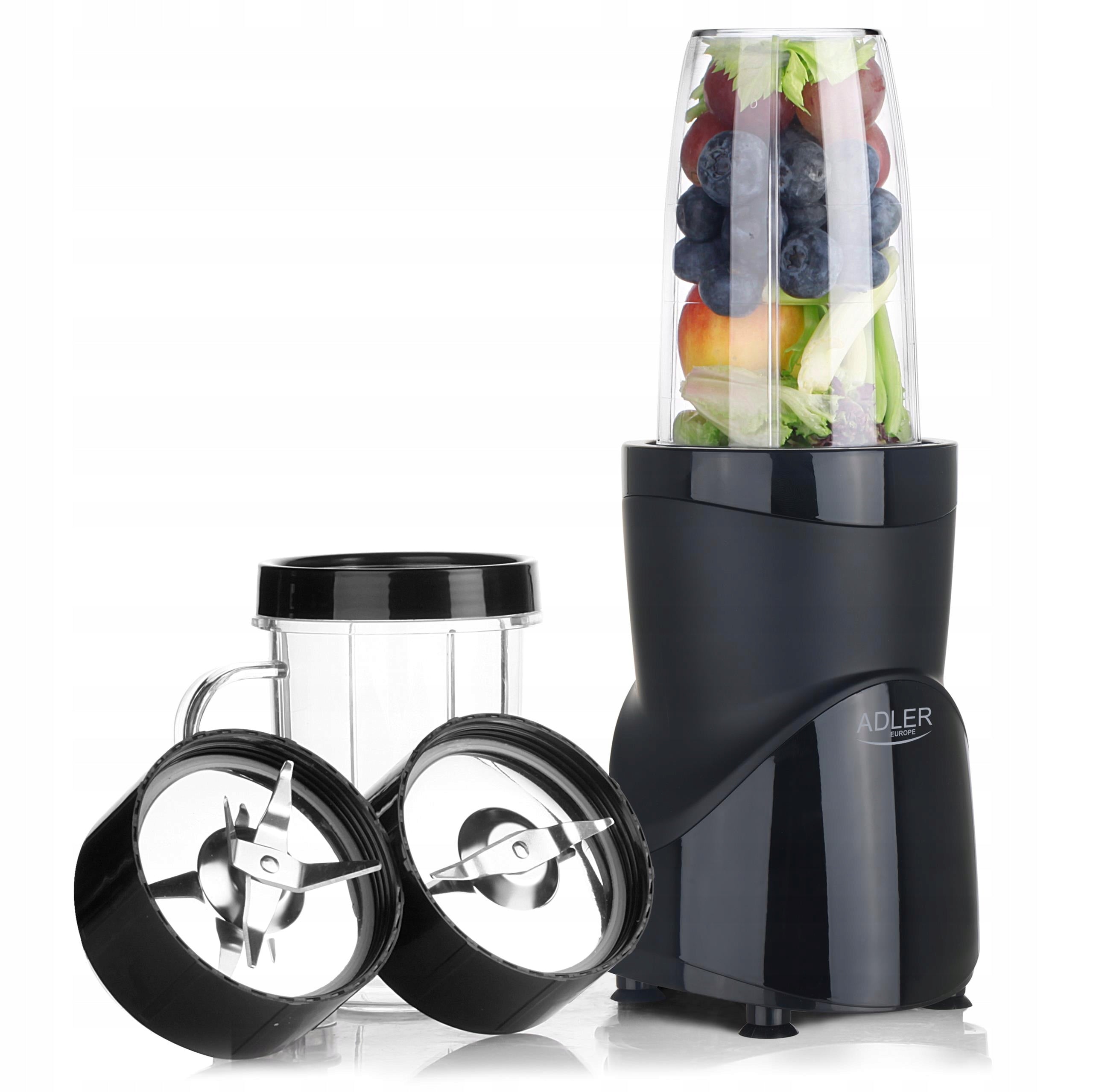 CUP BLENDER FOR SMOOTHIE 1200W + 4 WATER BOTTLES CUPS BPA FREE
