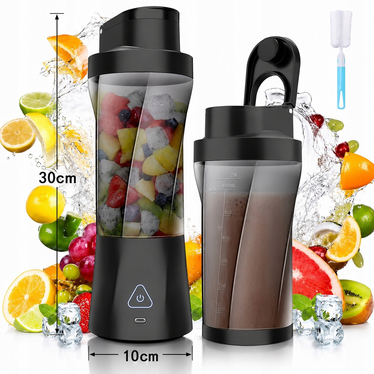 CUP BLENDER FOR SMOOTHIE COCKTAILS HANDHELD Wireless USB PORTABLE Packaging status original