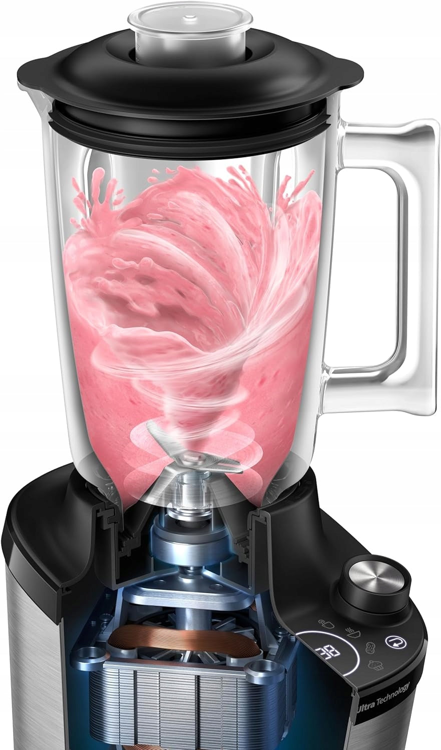 CUP BLENDER PHILIPS PROBLEND ULTRA 7000 HR3760/10 1500W + 2 WATER BOTTLES Manufacturer code HR3760/10