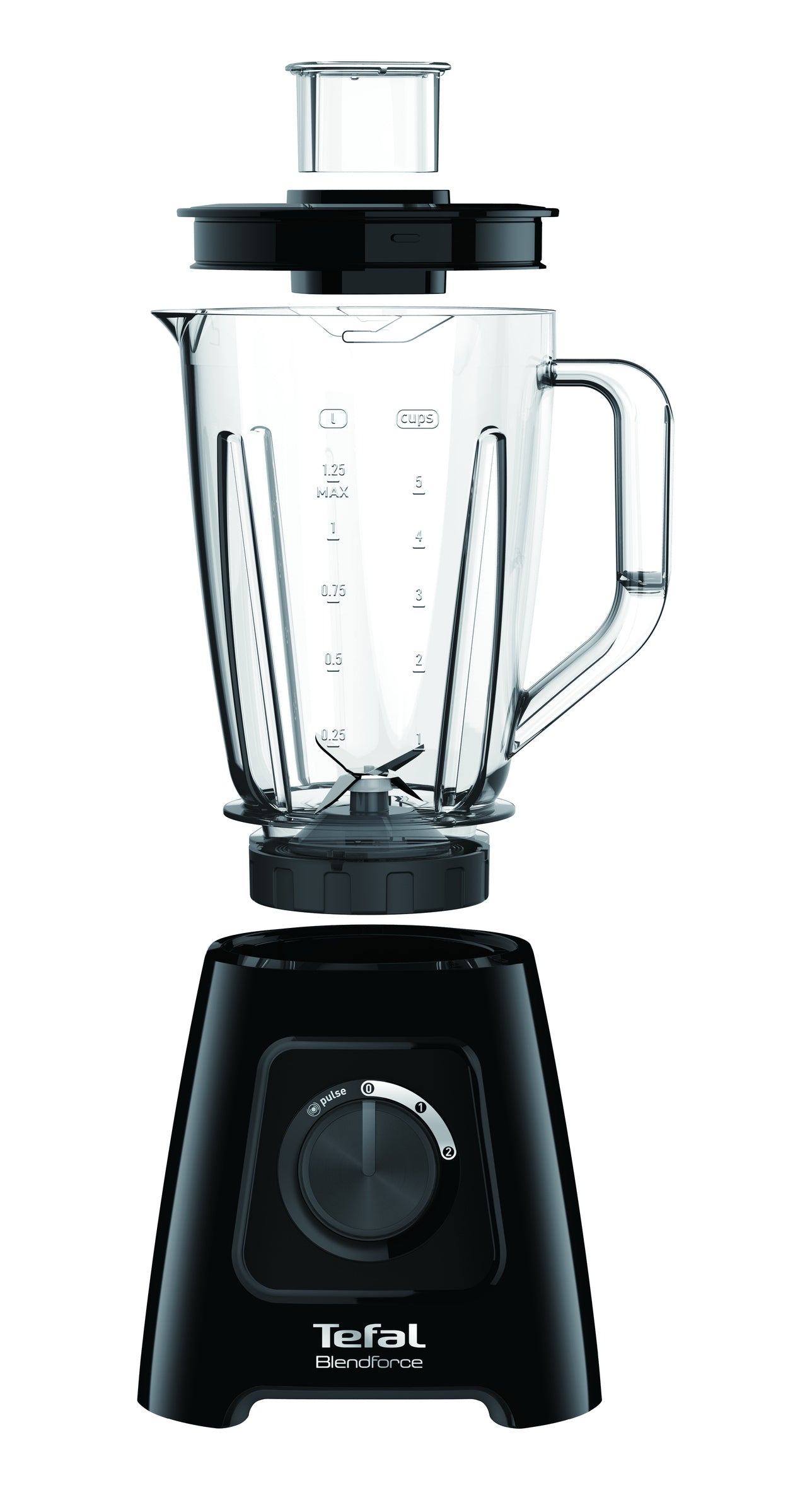 CUP BLENDER TEFAL BL420838 600W 2L ICE CRUSHING 4 BLADES BLACK Packaging status original