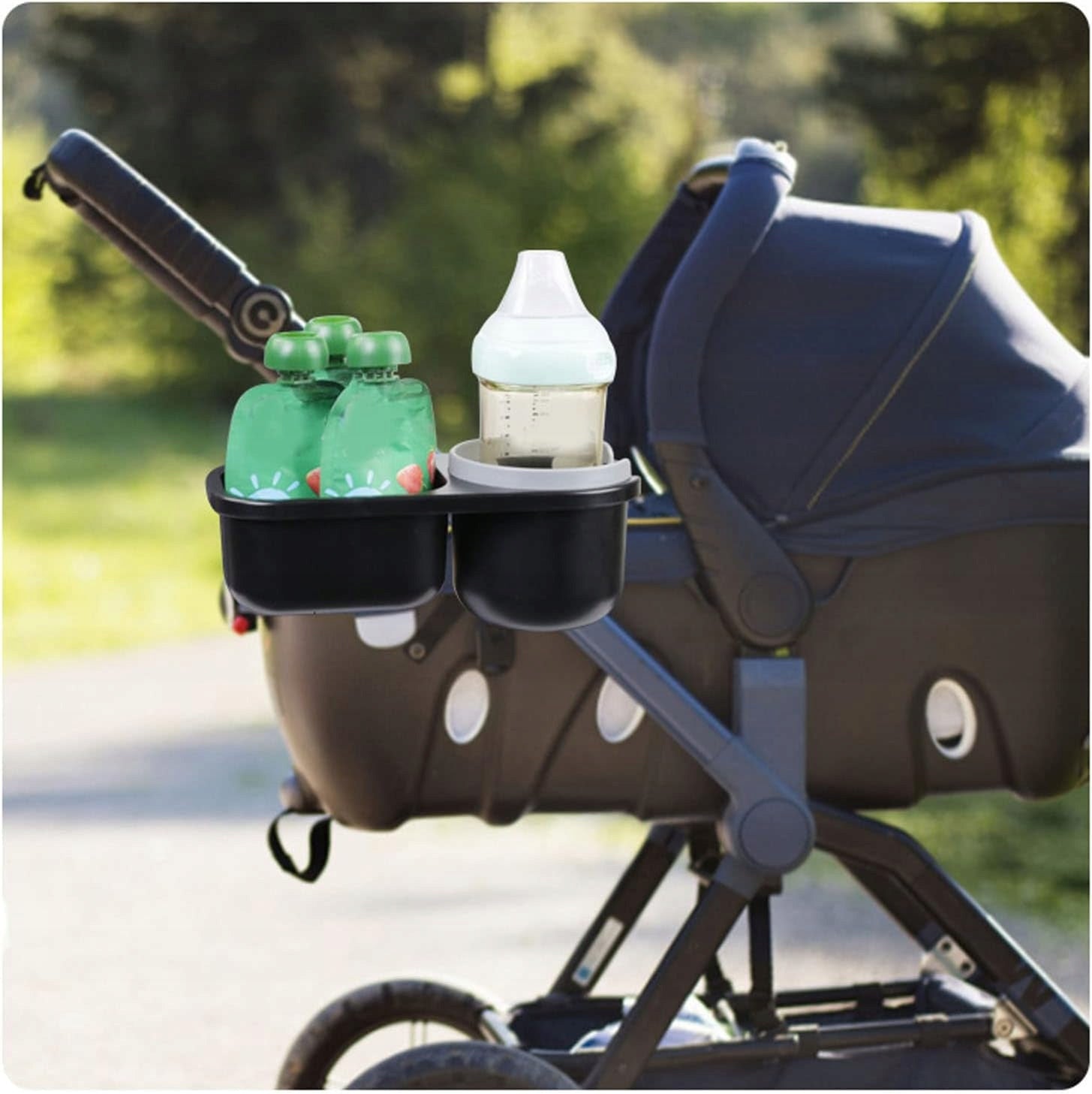 CUP TROLLEY HOLDER BOTTLE SNACKS 2in1 UNIVERSAL Manufacturer code 2w1