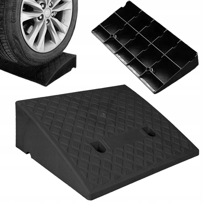 CURB RAMP ON CURB BLACK CAR RAMP 15 CM