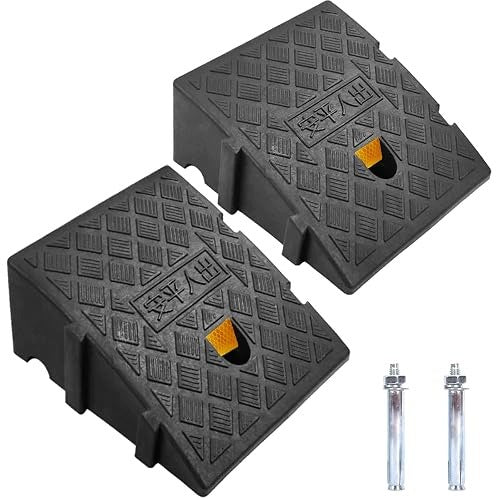 CURB RAMPS PORTABLE NON-SLIP COMPOSITE SET OF 2 Brand no brand