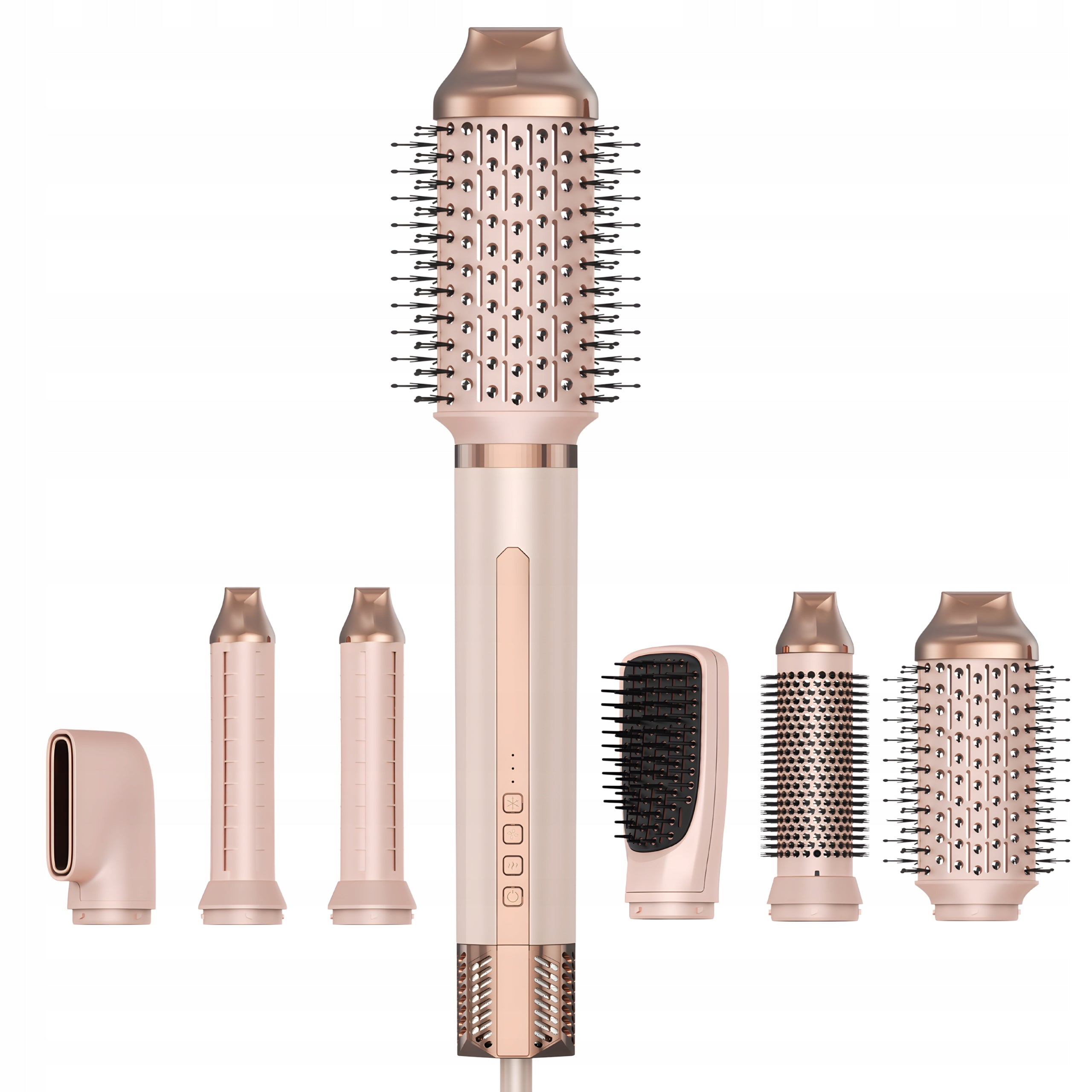 CURLING IRON MULTIFUNCTION DRYER 6IN1 INVERTER BRUSH IONIZATION FOR HAIR Packaging status original