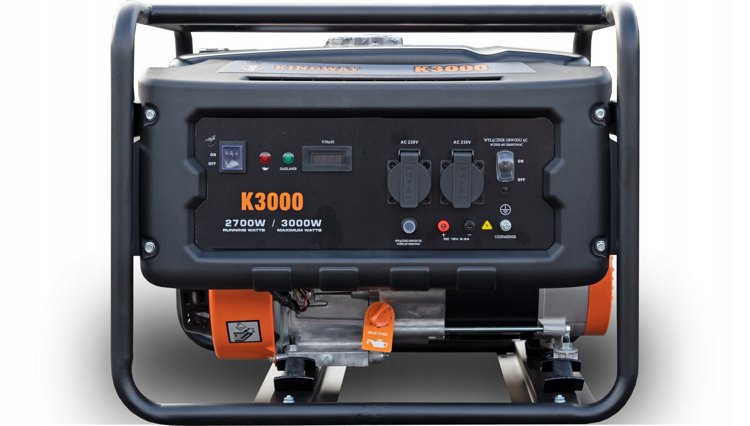 CURRENT GENERATOR SET 7,0kM K3000 3000w 3KW Petrol 4 stroke 12L Premium Model K3000