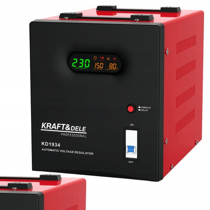 CURRENT VOLTAGE STABILIZER 1800W AVR 3000VA 230V FOR AGGREGATE DISPLAY Brand Kraft&Dele