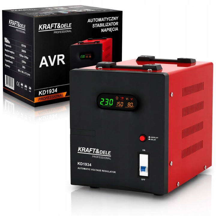 CURRENT VOLTAGE STABILIZER 1800W AVR 3000VA 230V FOR AGGREGATE DISPLAY