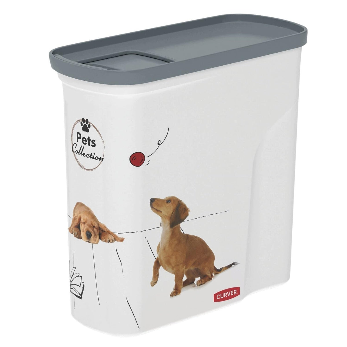 CURVER PETLIFE DOG FOOD CONTAINER 2 KG FOOD CONTAINER FOR