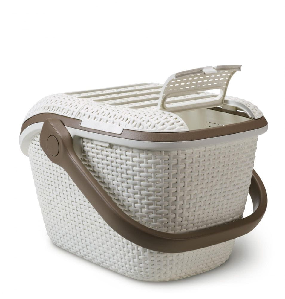 CURVER cream-colored pet transporter Product height 33 cm