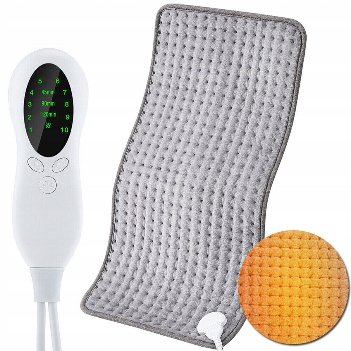 CUSHION ELECTRIC HEATING MAT WARMING HOT WATER BOTTLE FOR BACK 120W Medical device no