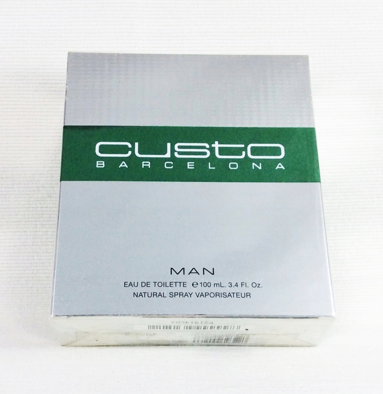 CUSTO BARCELONA MAN 100 ML EAU DE TOILETTE UNIQUE Packaging status original