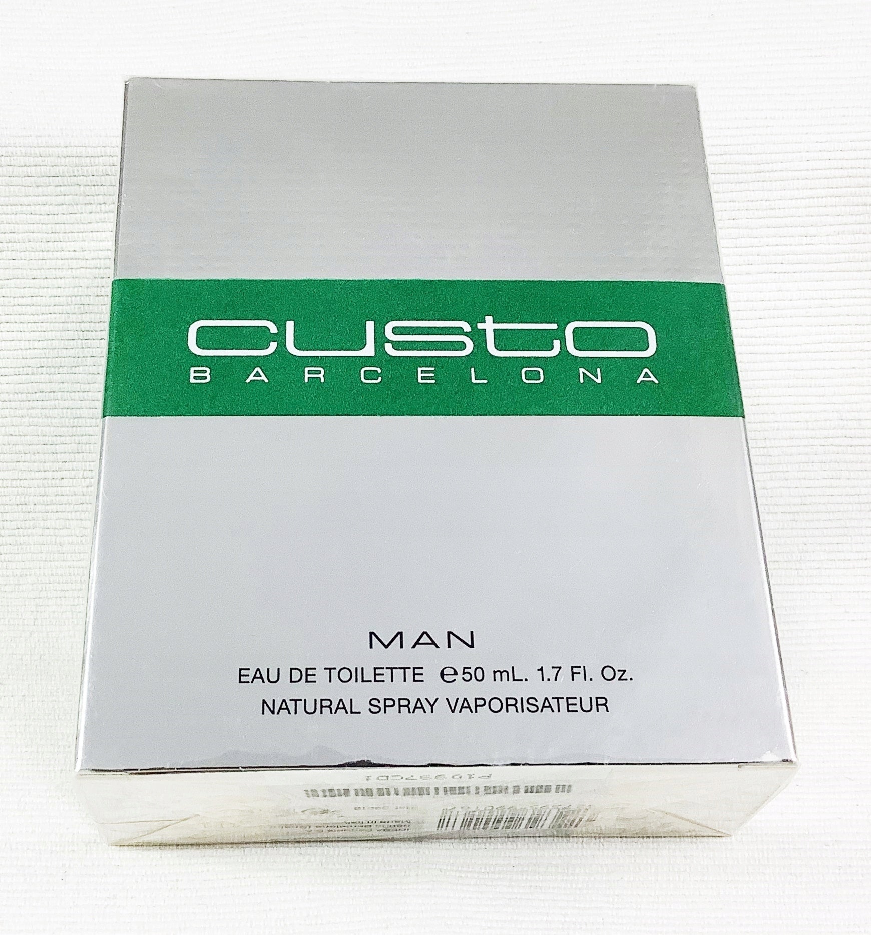 CUSTO BARCELONA MAN 50 ML EAU DE TOILETTE UNIQUE Manufacturer code 077865002012