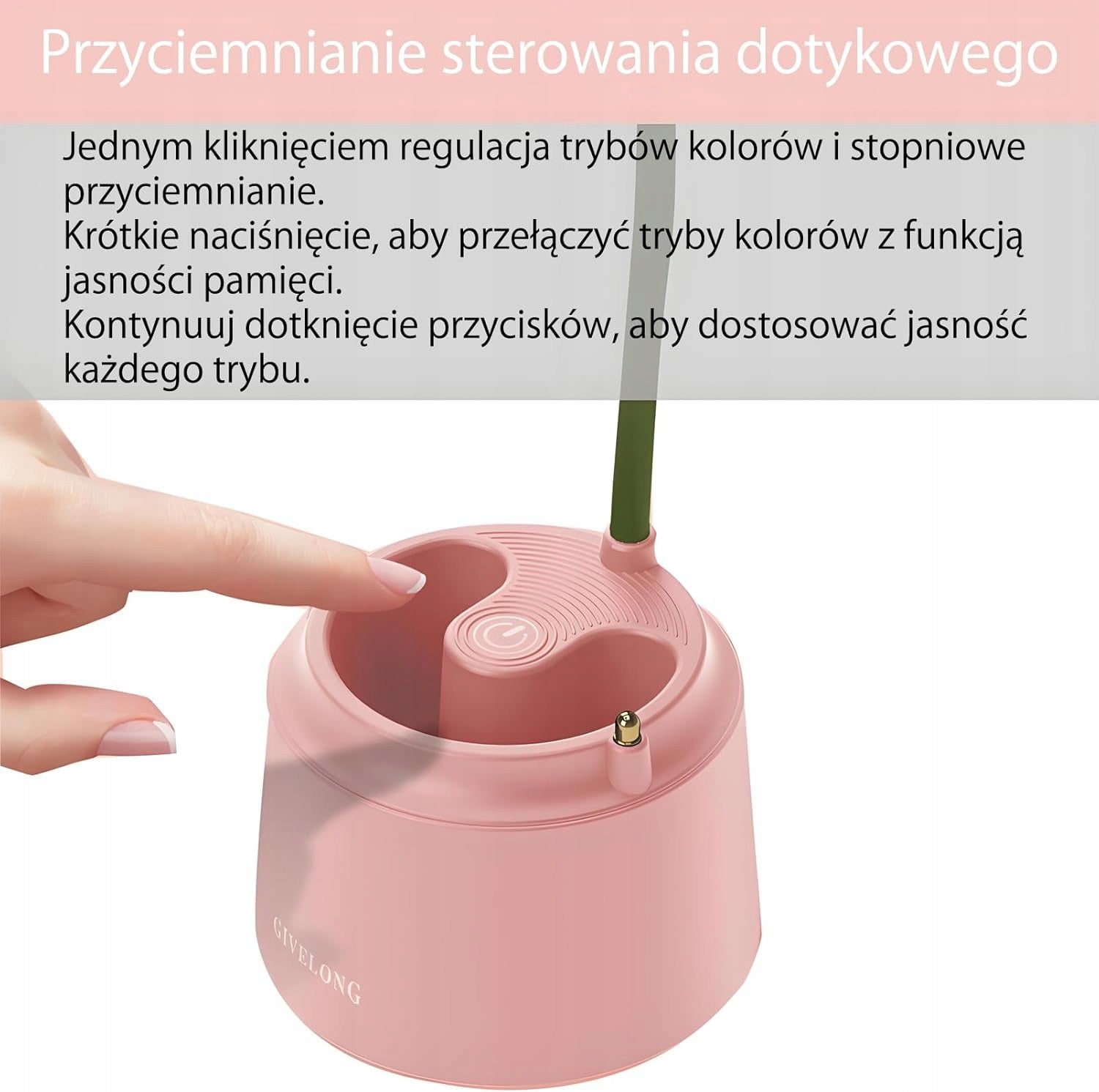 CUTE KAWAII LED DESK LAMP 3 COLOR MODES USB TOUCH Brand no brand