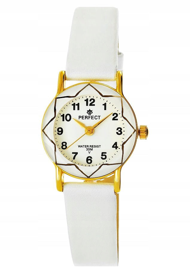 CUTE WHITE COMMUNION CHILDREN'S WATCH - PATTERN ALA STAR ON THE ENVELOPE Brand Perfect